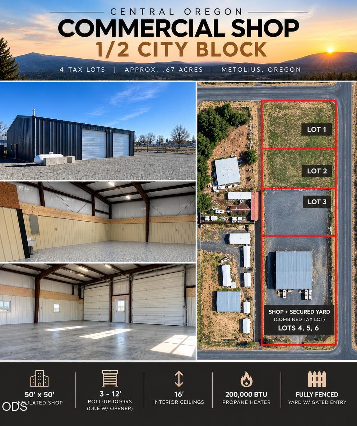 Frontal. Photo 1 of 17, 877 Jefferson Avenue, Metolius, OR 97741