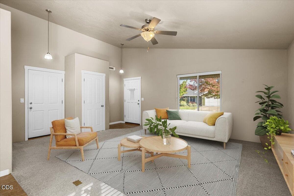 Living Room- Virtually Staged. Photo 3 of 22, 2287 SW Gayle Way, Grants Pass, OR 97527