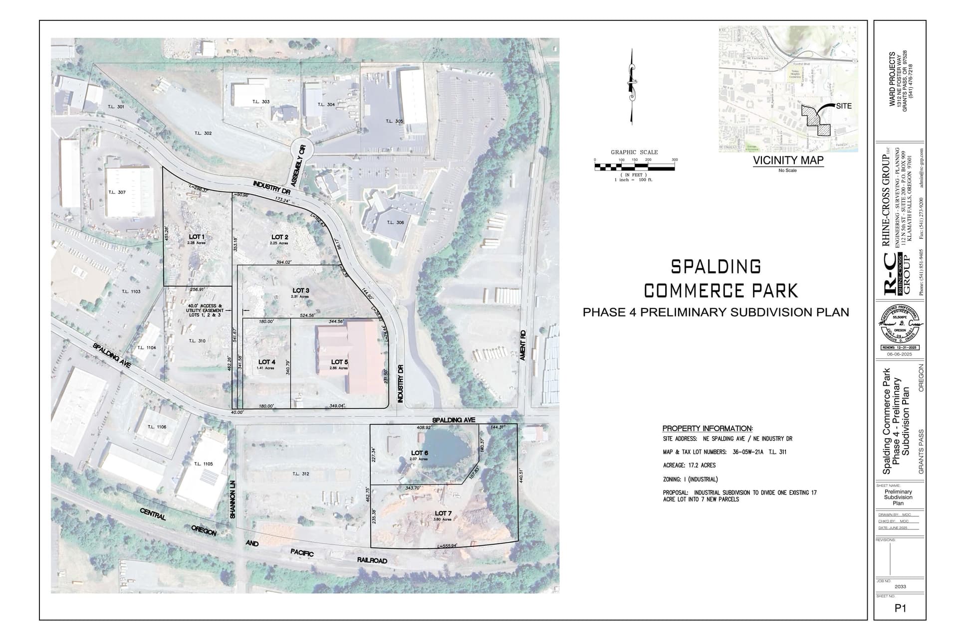 2033 PRELIM SUBDIVISION. Photo 2 of 14, 2250 NE Spalding Northeast Avenue, Grants Pass, OR 97526