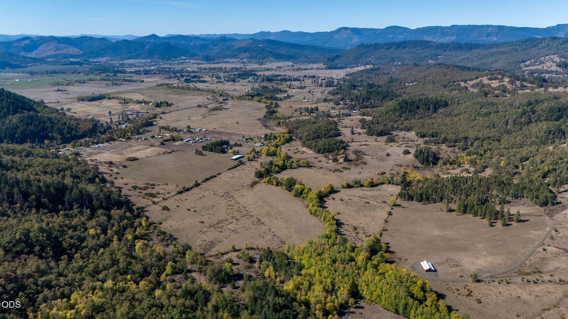 Aerial. Photo 1 of 47, 5961 Lookingglass Road, Roseburg, OR 97471
