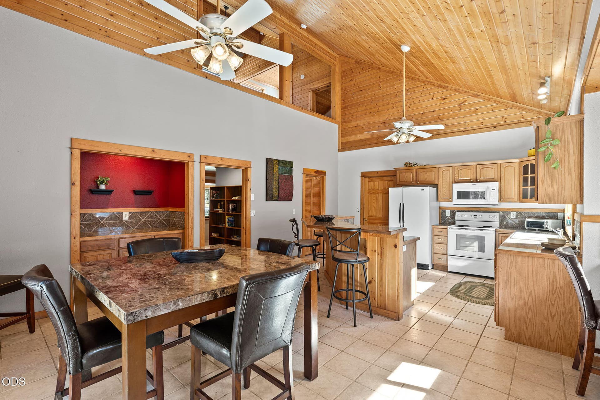 Kitchen and Dining. Photo 3 of 50, 17171 Spring River Road, Bend, OR 97707