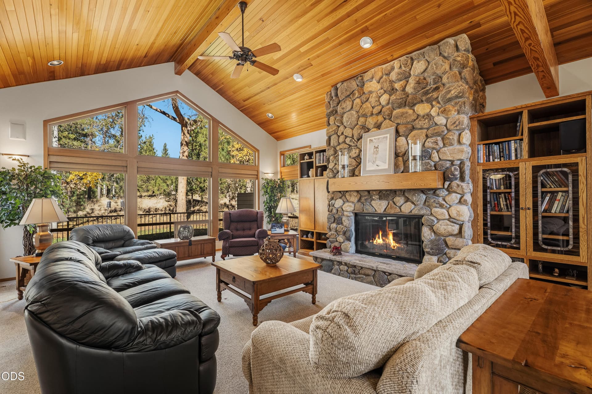 Living Room. Photo 1 of 34, 58210 McNary Lane Unit 1, Sunriver, OR 97707