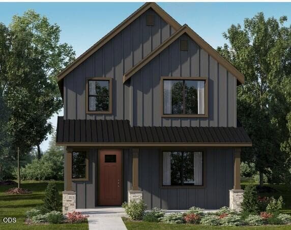 Clark Farmhouse rendering. Photo 1 of 24, 1295 SW Silver Lake Blvd Boulevard, Bend, OR 97702