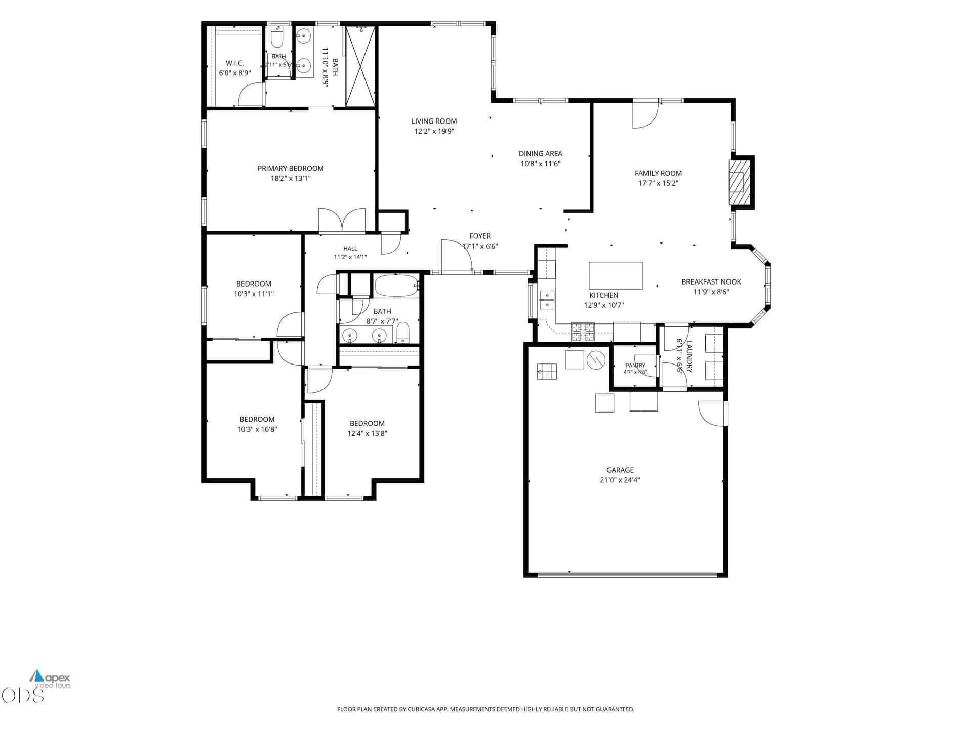 1-FloorPlan 668 Vincent Ave. Photo 2 of 44, 668 Vincent Avenue, Central Point, OR 97502