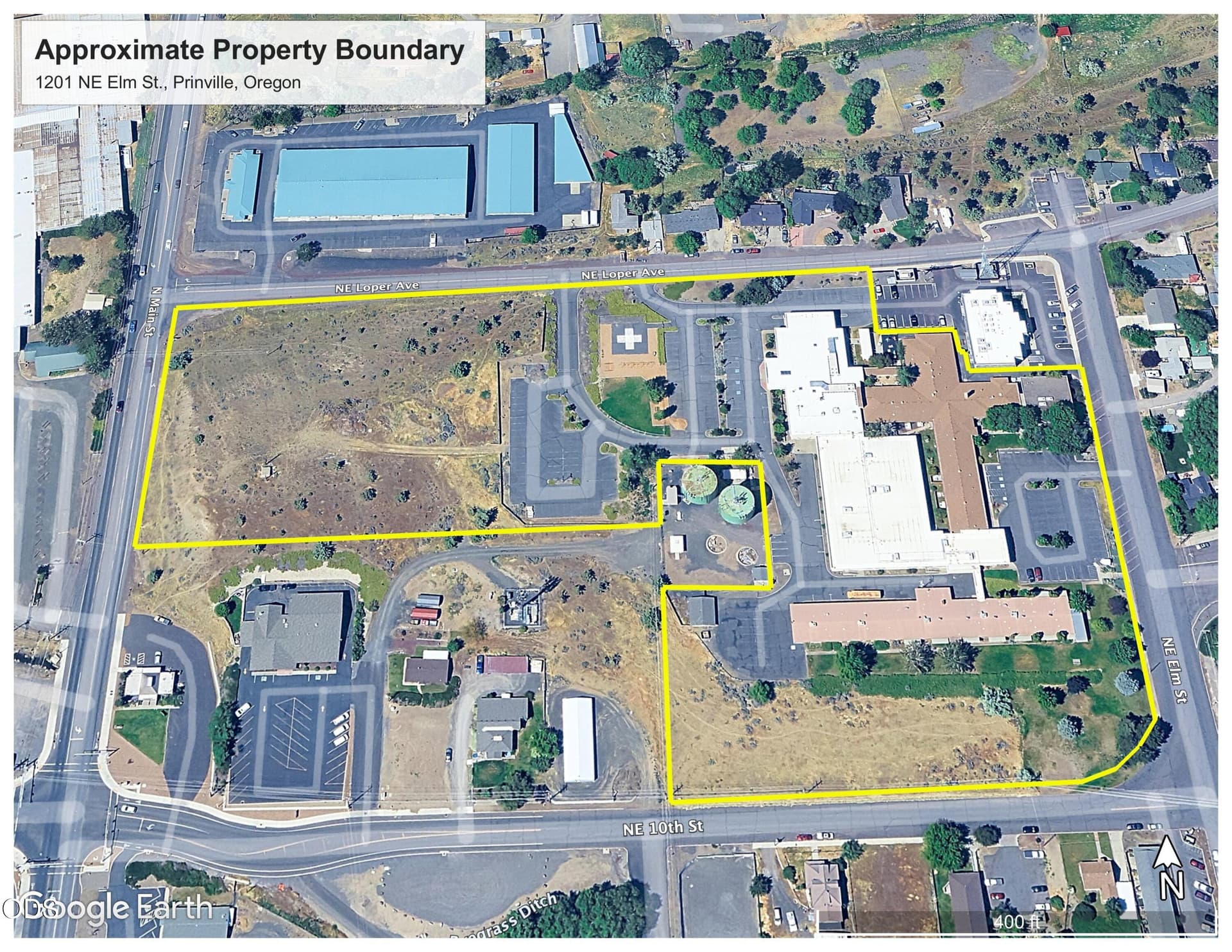 Prinville Boundary Map. Photo 3 of 45, 1201 NE Elm Street, Prineville, OR 97754