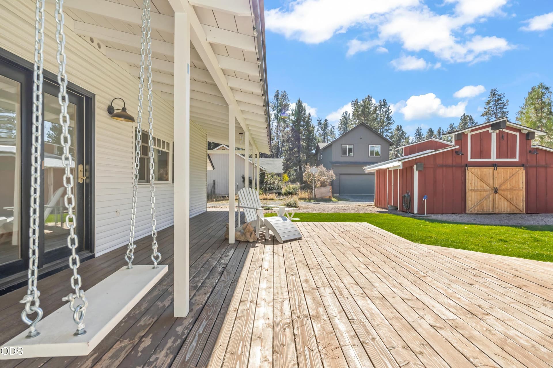 Covered Porch and Barn. Photo 3 of 38, 305 W Washington Avenue, Sisters, OR 97759