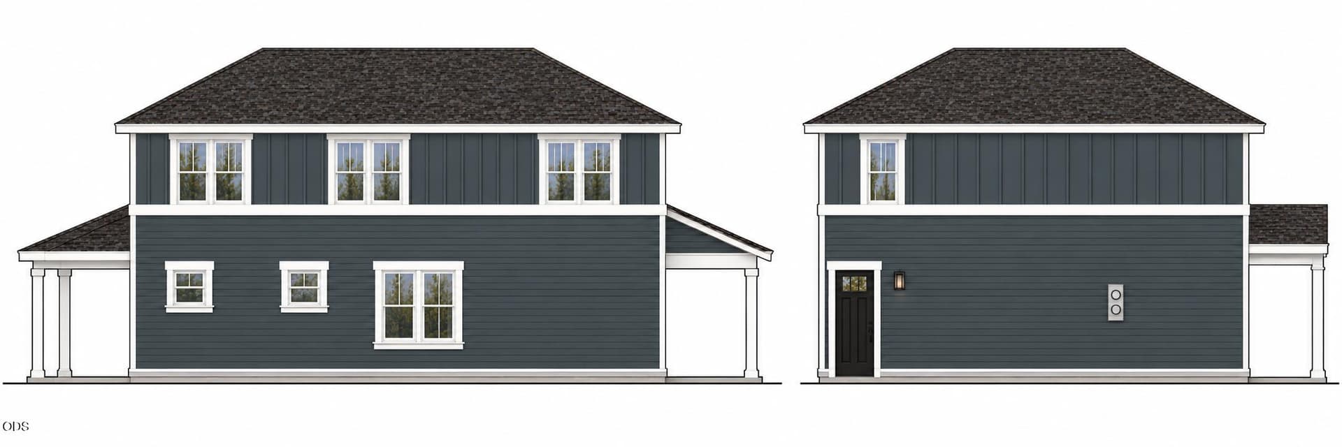 Side View Grizzle gray pure white tricor. Photo 2 of 8, 537 NW Ogden Avenue Unit Lot 14, Bend, OR 97703