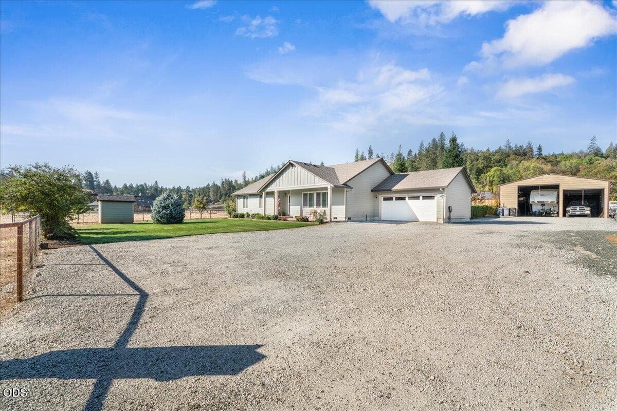 02-Home + Drive. Photo 2 of 42, 5786 Riverbanks Road, Grants Pass, OR 97527