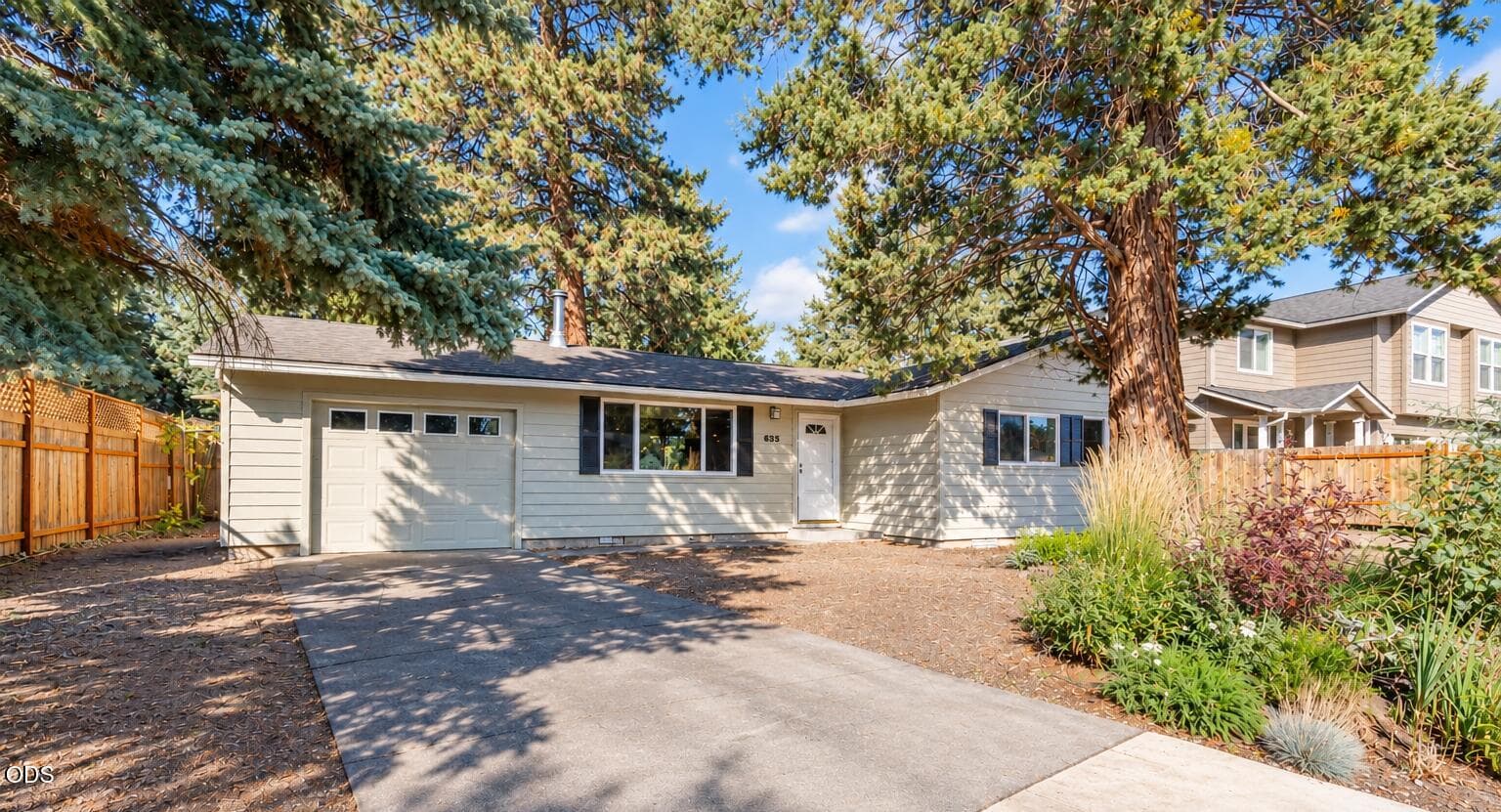 1 - Front with driveway. Photo 1 of 29, 835 SE 6th Street, Bend, OR 97702