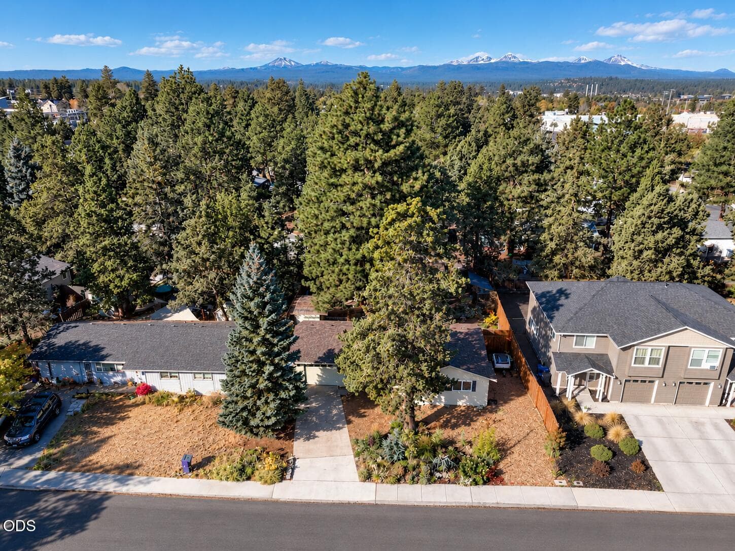 3 - front aeriel. Photo 3 of 29, 835 SE 6th Street, Bend, OR 97702
