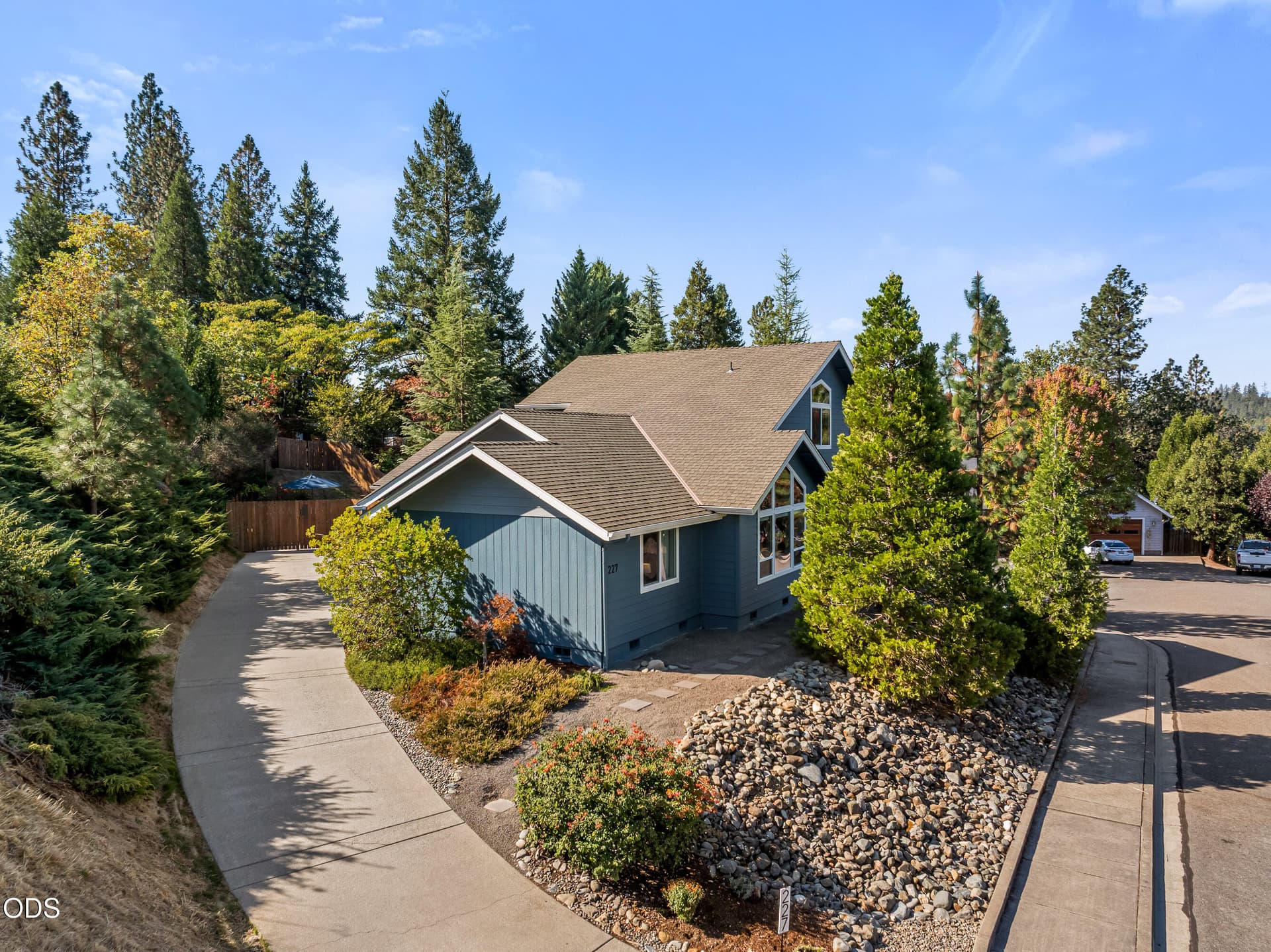 Aerial View. Photo 1 of 45, 227 Sapphire Court, Grants Pass, OR 97527