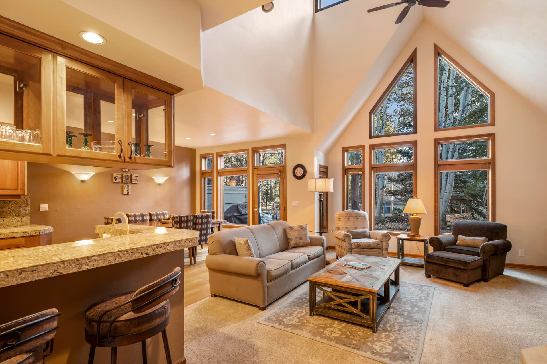 TH#02 - Living Room. Photo 1 of 20, 56954 Peppermill Circle Unit 02-D, Sunriver, OR 97707