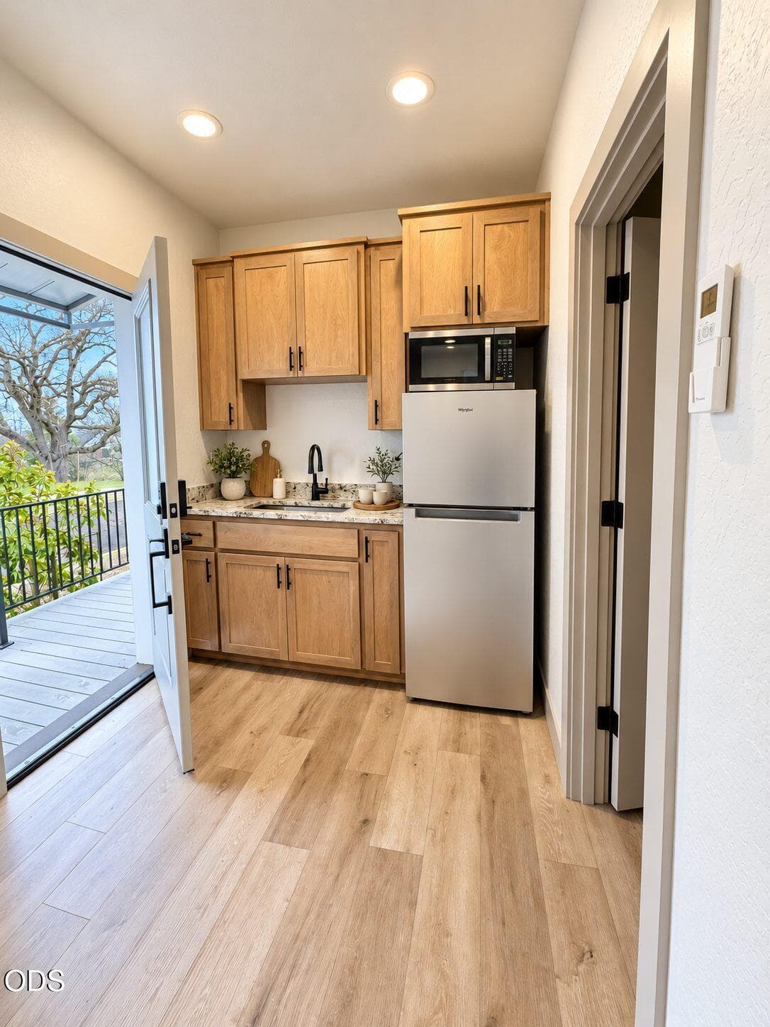 03_Warm Modern Kitchenette with Patio Vi. Photo 3 of 10, 166 N. Mountain Ave., Ashland, OR 97520