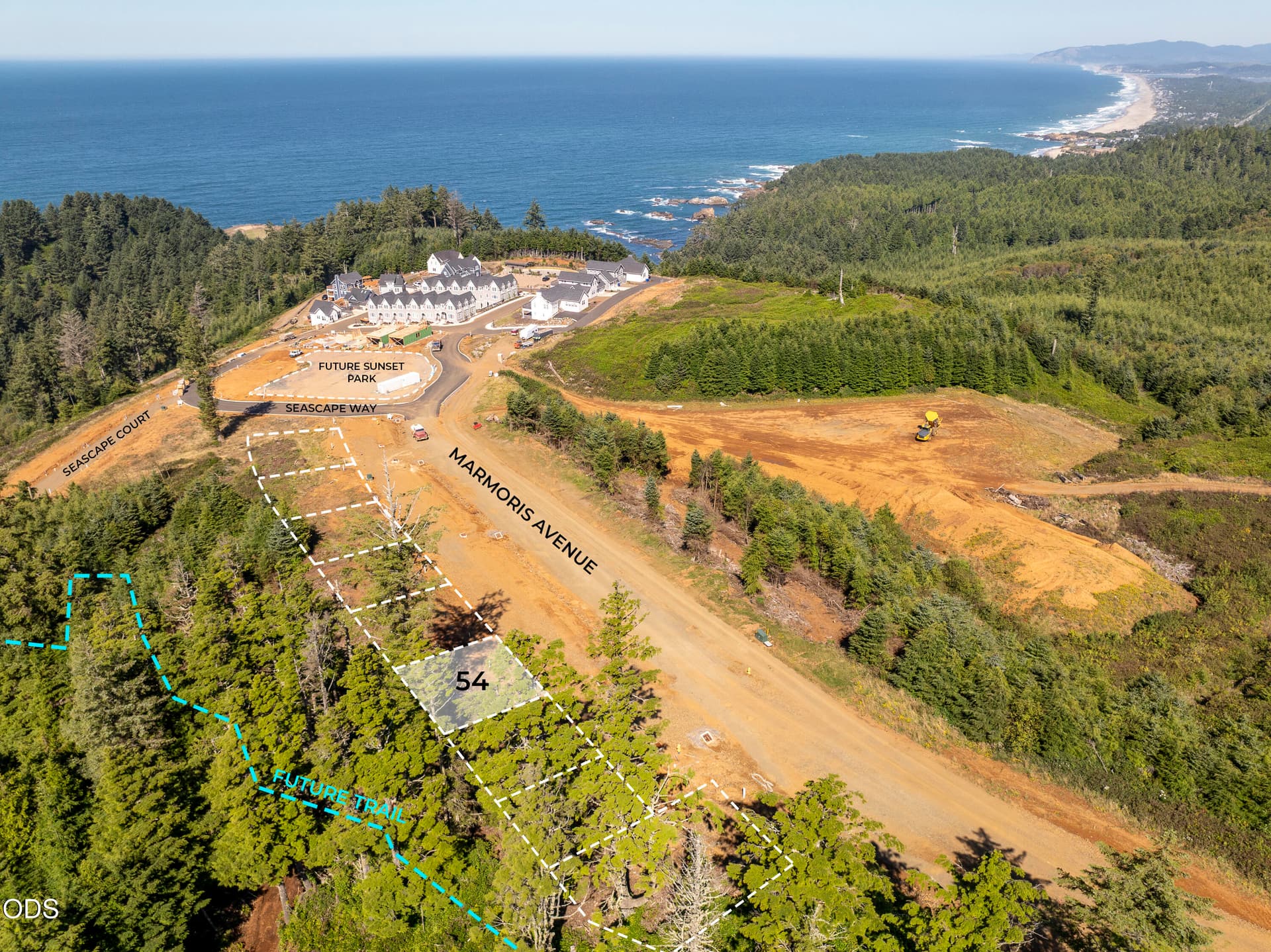 54 Lot Outlines - V2 - 10.16.26. Photo 2 of 7, NE Marmoris Ave Unit Lot 54, Depoe Bay, OR 97341