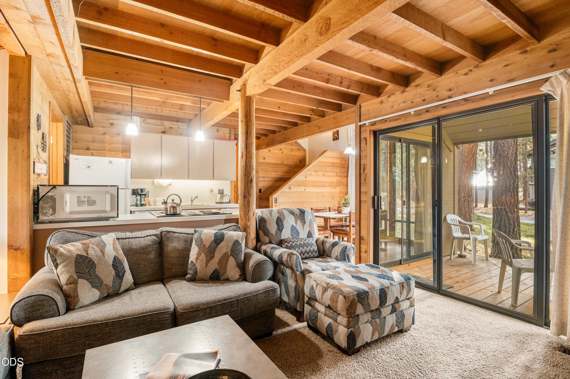 Living Room 1. Photo 2 of 27, 57486 Ranch Cabins Lane Unit D-31, Sunriver, OR 97707