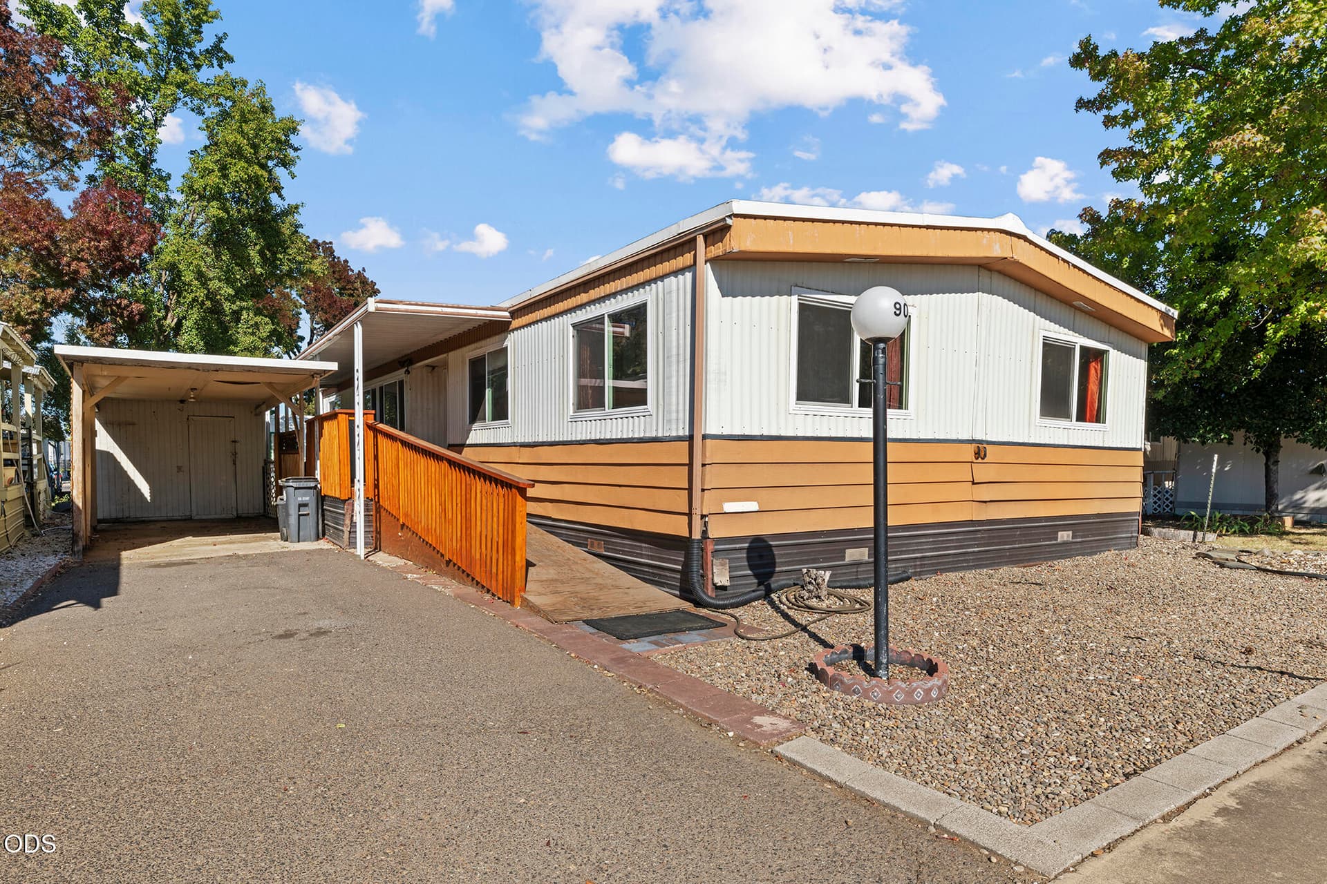 1. Front_carport angle. Photo 1 of 25, 2385 Table Rock Road Unit SPC 90, Medford, OR 97501