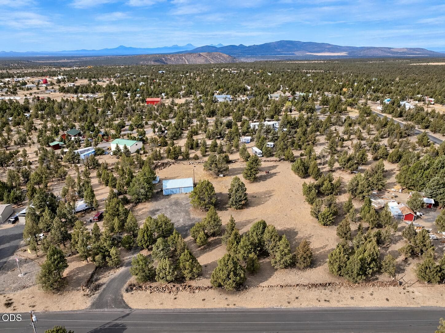 Aerial Rural Woodland Neighborhood. Photo 3 of 17, 14547 SE Wintoon Road, Prineville, OR 97754