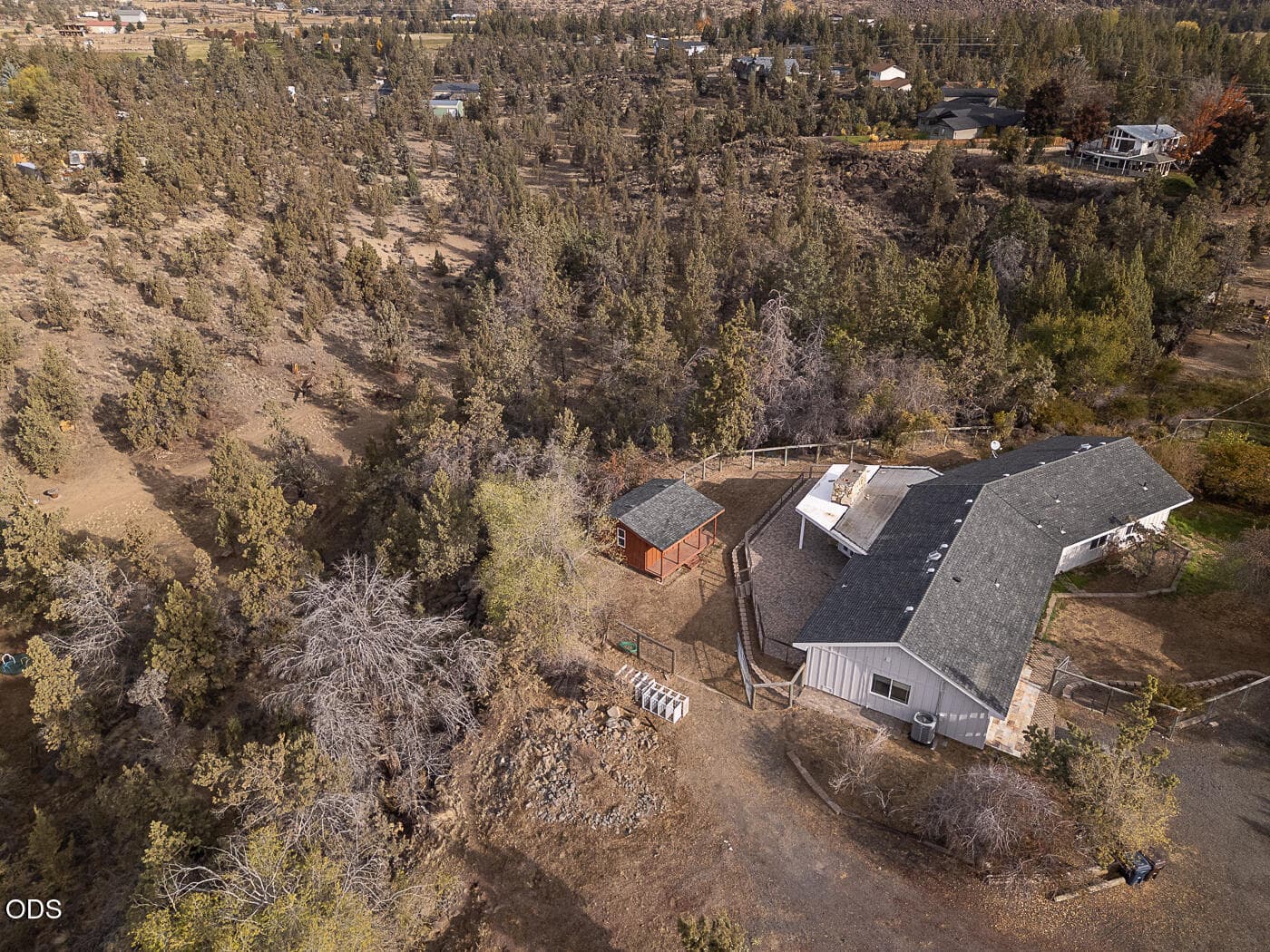 Ariel Facing North with BoxCanyon. Photo 5 of 33, 3915 NW 21st Street, Redmond, OR 97756